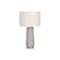 Monarch Specialties Lighting, 29 in.H, Table Lamp, Grey Resin, Ivory / Cream Shade, Modern I 9712 - alternate 4